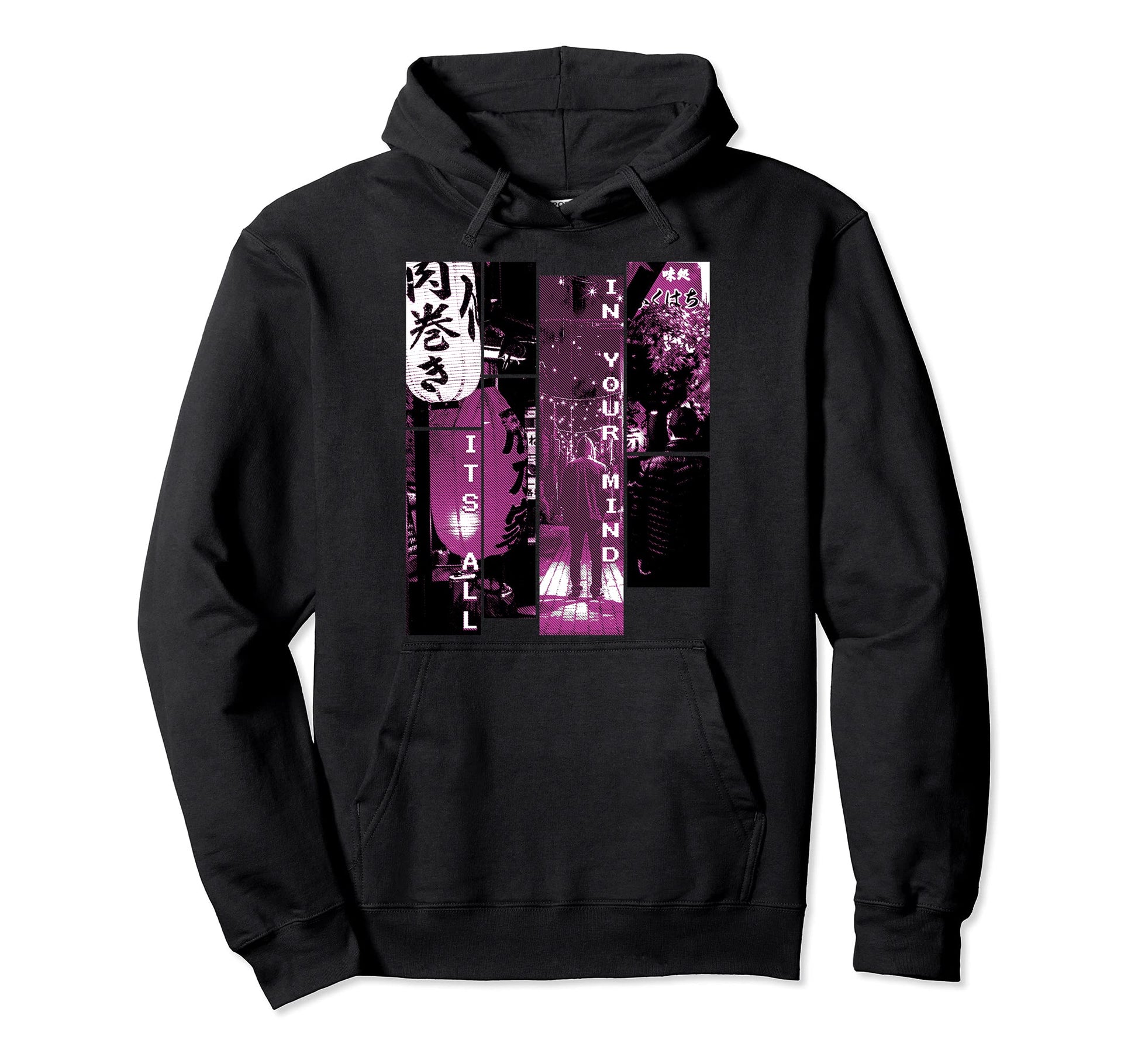 Its All Your Mind Futurismus Aesthetic Hoodie - Graphic Print Unisex - T-Shirt, Sweatshirt, Hoodie