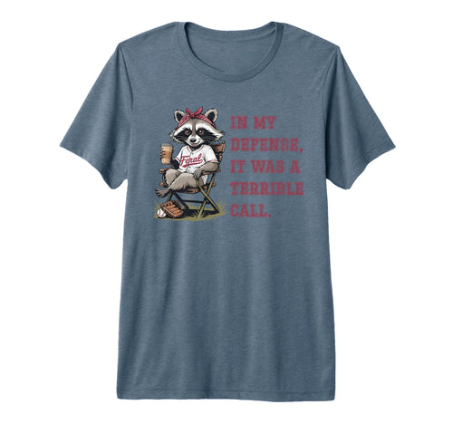 Feral Baseball Mom Funny Raccoon T-Shirt - Custom Art Print Men Women - T-Shirt, Sweatshirt, Hoodie
