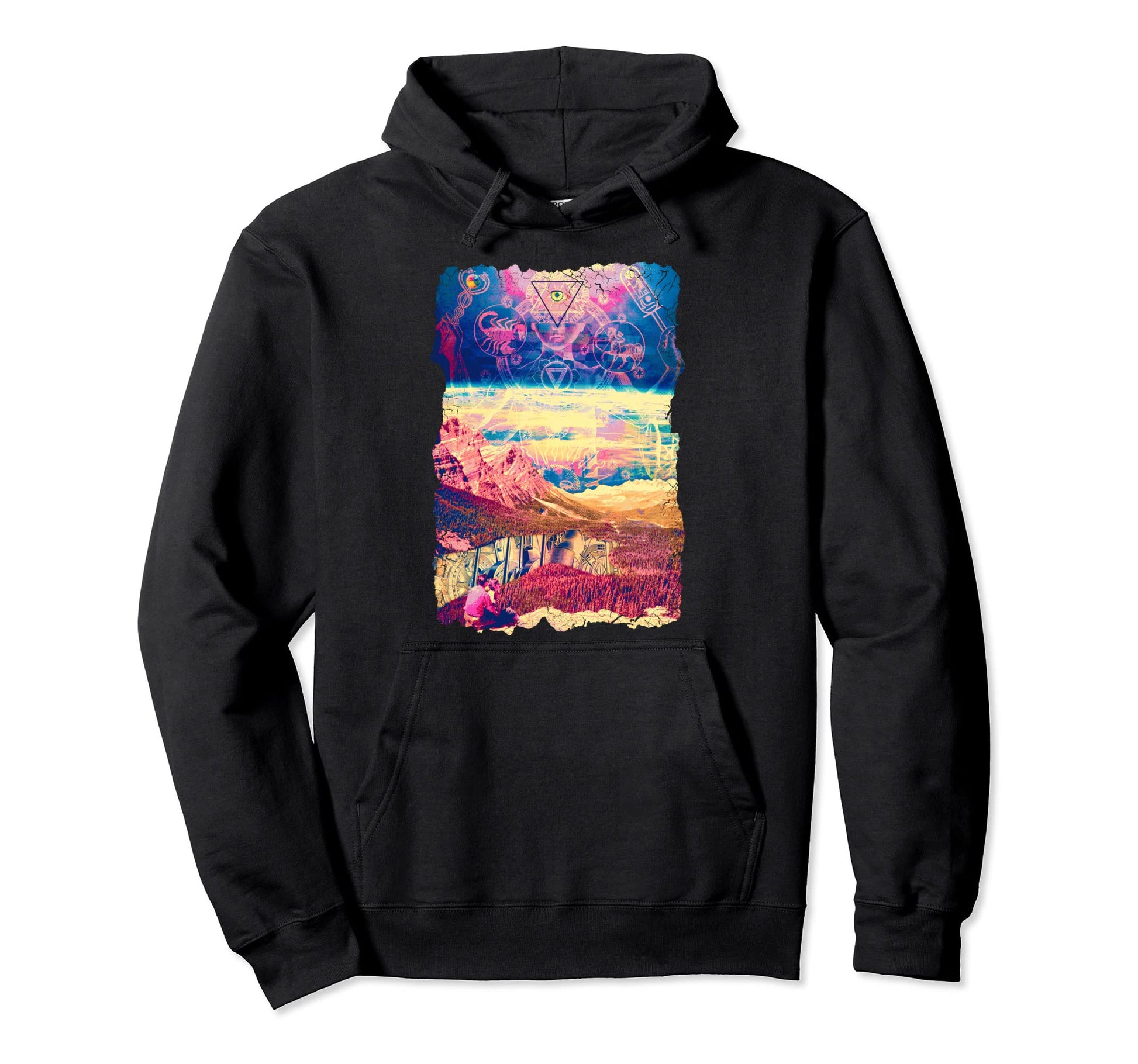 Tcg Mana Vaporwave Aesthetic Hoodie - Minimalist Print Unisex - T-Shirt, Sweatshirt, Hoodie