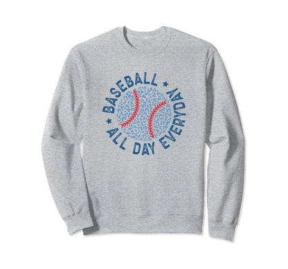 Spring 2024 Season Baseball Mom All Sweatshirt - Novelty Apparel Unisex - T-Shirt, Sweatshirt, Hoodie