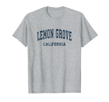 Lemon Grove California Ca Varsity T-Shirt - Aesthetic Graphic Men Women - T-Shirt, Sweatshirt, Hoodie