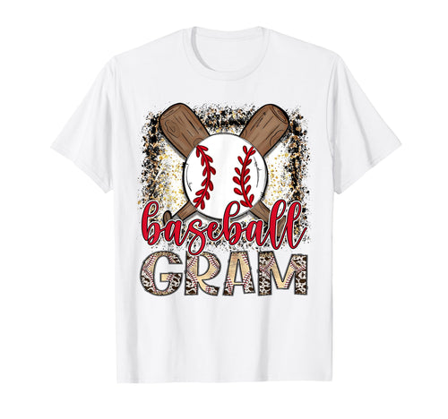 Baseball Gram Leopard Proud Ball T-Shirt - Casual Everyday Wear Unisex - T-Shirt, Sweatshirt, Hoodie
