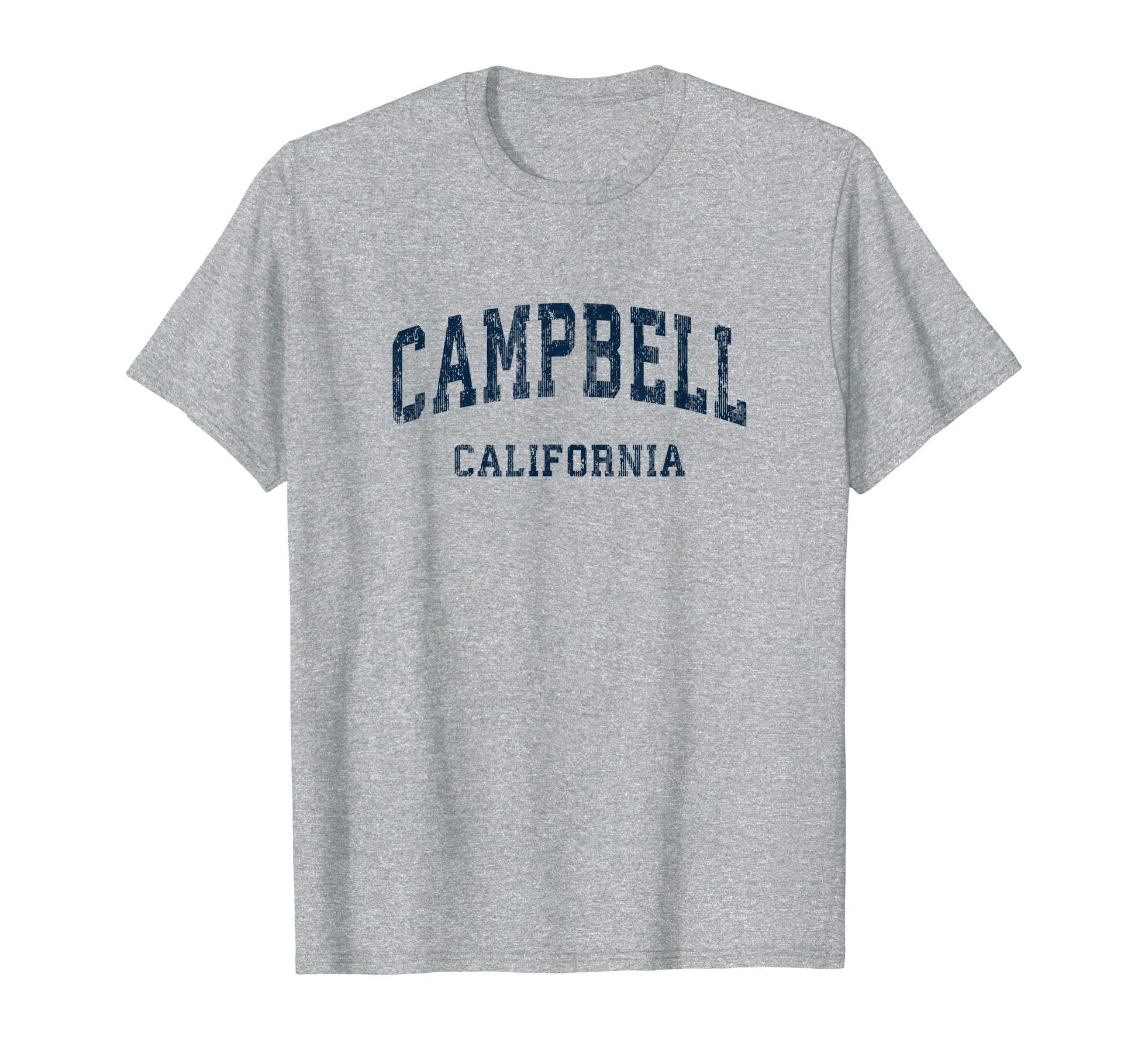 Campbell California Ca Varsity T-Shirt - Fun Novelty Design Men Women - T-Shirt, Sweatshirt, Hoodie