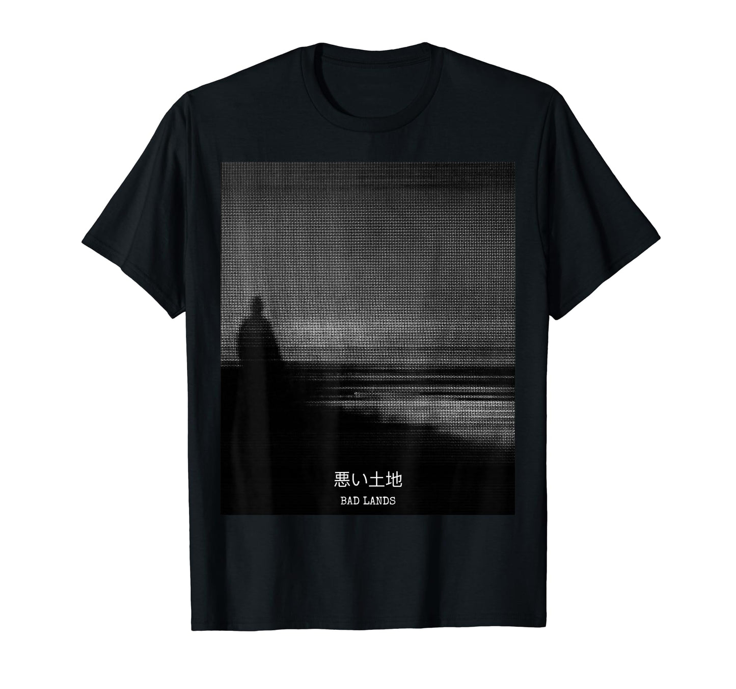 Bad Lands Vaporwave Aesthetic T-Shirt - Graphic Print Men Women - T-Shirt, Sweatshirt, Hoodie