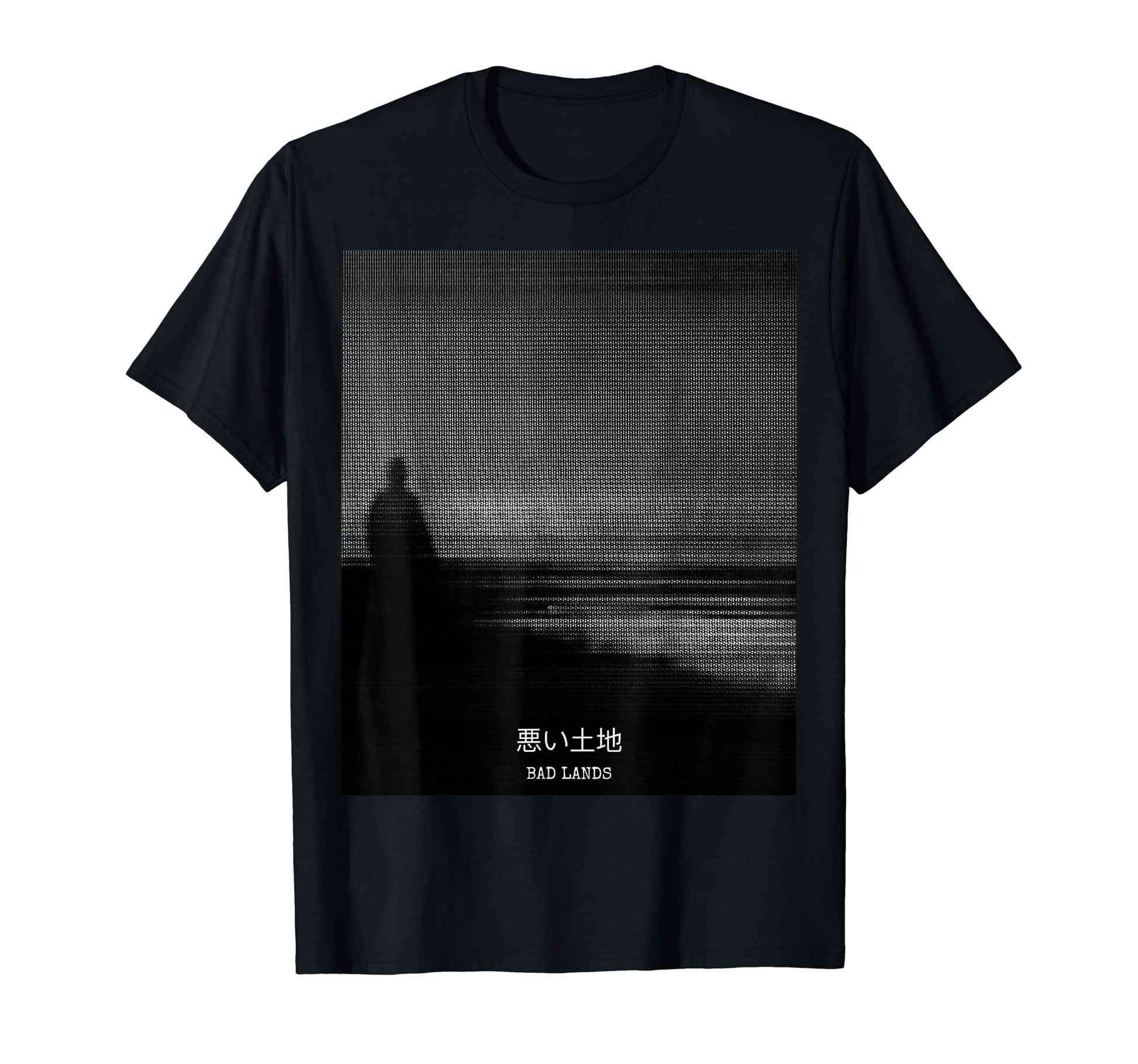 Bad Lands Vaporwave Aesthetic T-Shirt - Graphic Print Men Women - T-Shirt, Sweatshirt, Hoodie