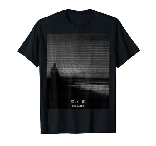 Bad Lands Vaporwave Aesthetic T-Shirt - Graphic Print Men Women - T-Shirt, Sweatshirt, Hoodie