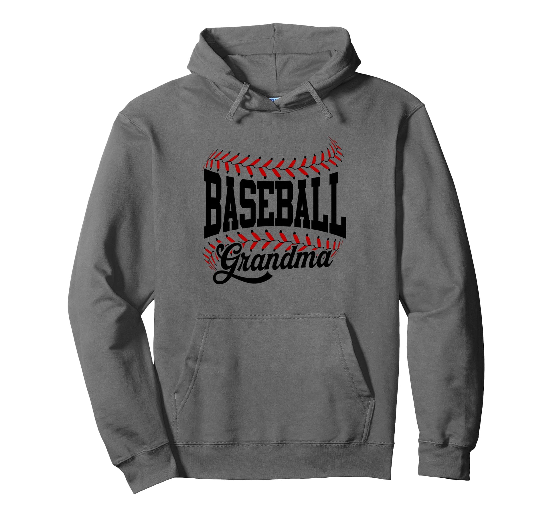 Baseball Grandma Baseball Player Hoodie - Aesthetic Graphic for Adults - T-Shirt, Sweatshirt, Hoodie