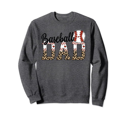 Baseball Dad Ballpark Dad Game Day Sweatshirt - Unique Graphic Men Women - T-Shirt, Sweatshirt, Hoodie