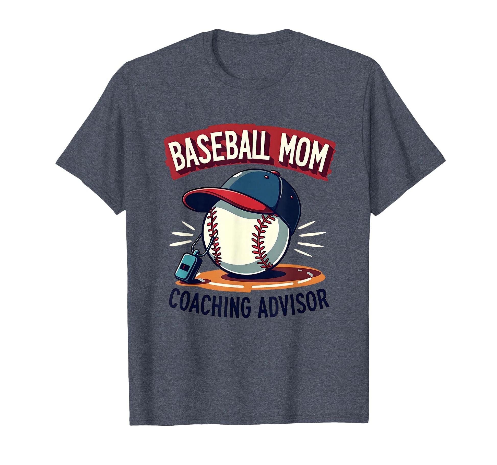 Baseball Mom Coaching Advisor T-Shirt - Custom Art Print Unisex - T-Shirt, Sweatshirt, Hoodie
