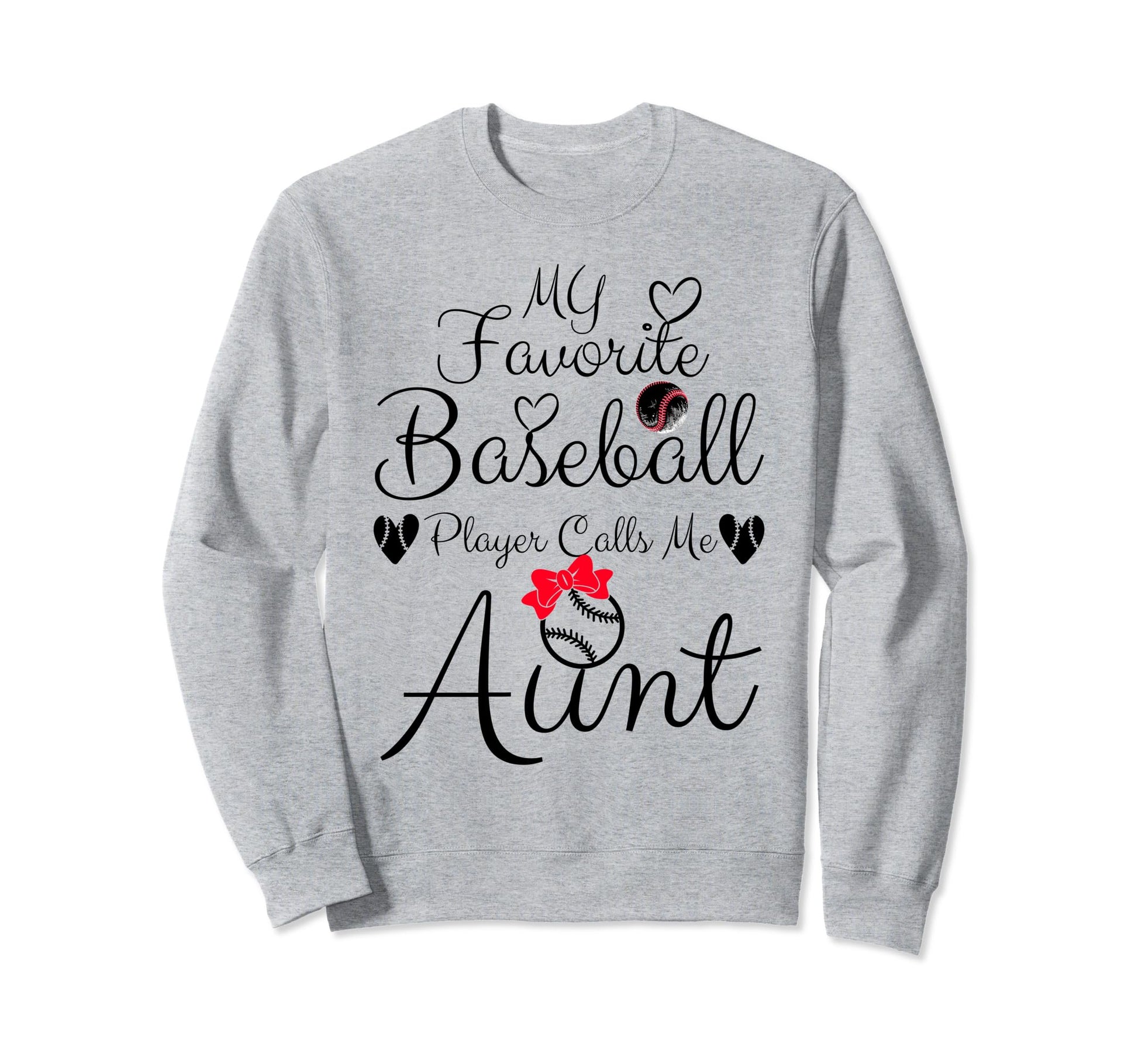 My Favorite Baseball Player Calls Me Sweatshirt - Aesthetic Graphic Unisex - T-Shirt, Sweatshirt, Hoodie