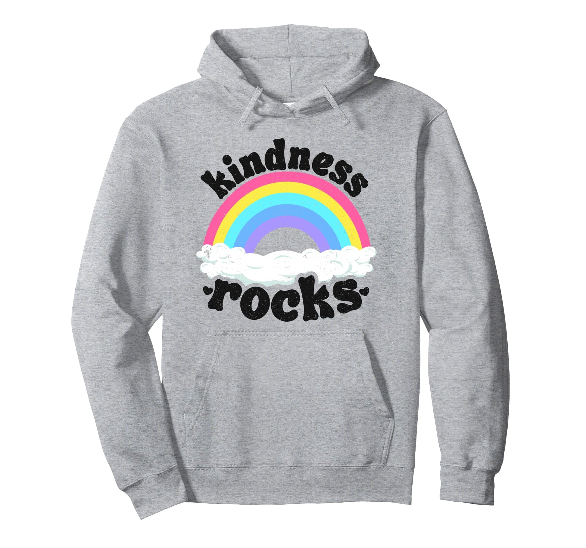 Sped Teacher Anti Bullying Hippie Rainbow Hoodie - Minimalist Print Unisex - T-Shirt, Sweatshirt, Hoodie
