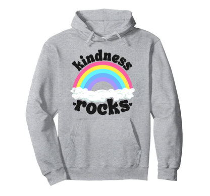 Sped Teacher Anti Bullying Hippie Rainbow Hoodie - Minimalist Print Unisex - T-Shirt, Sweatshirt, Hoodie