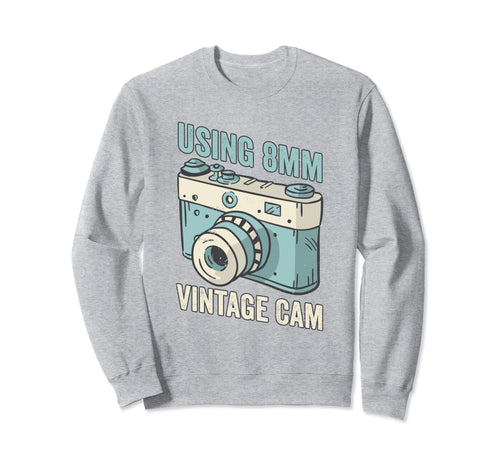 Super 8 Film Movie Buff Sweatshirt - Trendy Graphic for Adults - T-Shirt, Sweatshirt, Hoodie