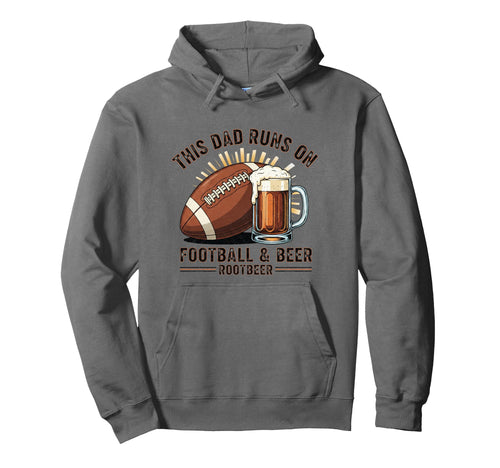 Funny Sport Fan This Dad Runs Hoodie - Aesthetic Graphic Men Women - T-Shirt, Sweatshirt, Hoodie