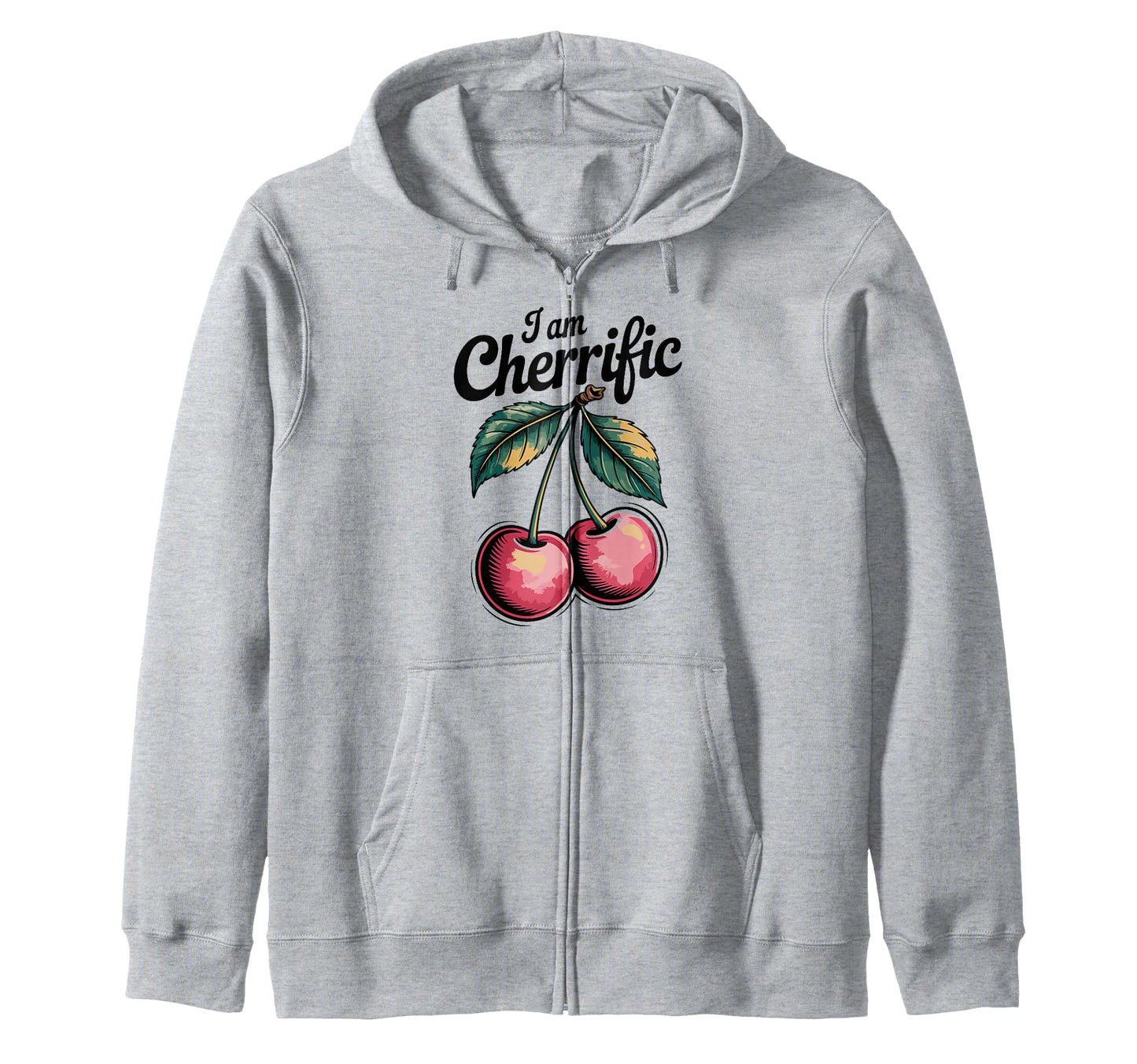 Boho Cherry Delight Sweatshirt - Minimalist Print for Adults - T-Shirt, Sweatshirt, Hoodie