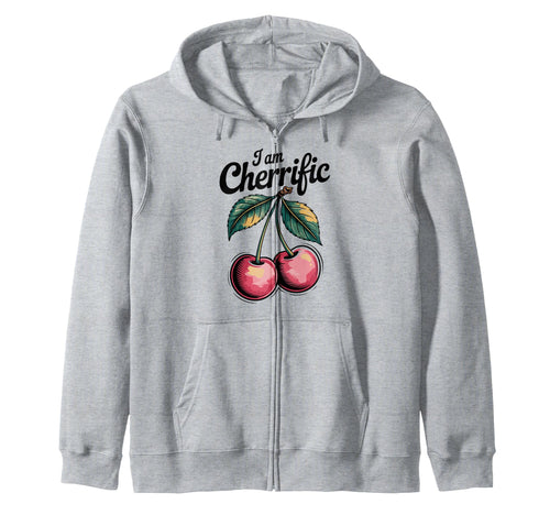 Boho Cherry Delight Sweatshirt - Minimalist Print for Adults - T-Shirt, Sweatshirt, Hoodie