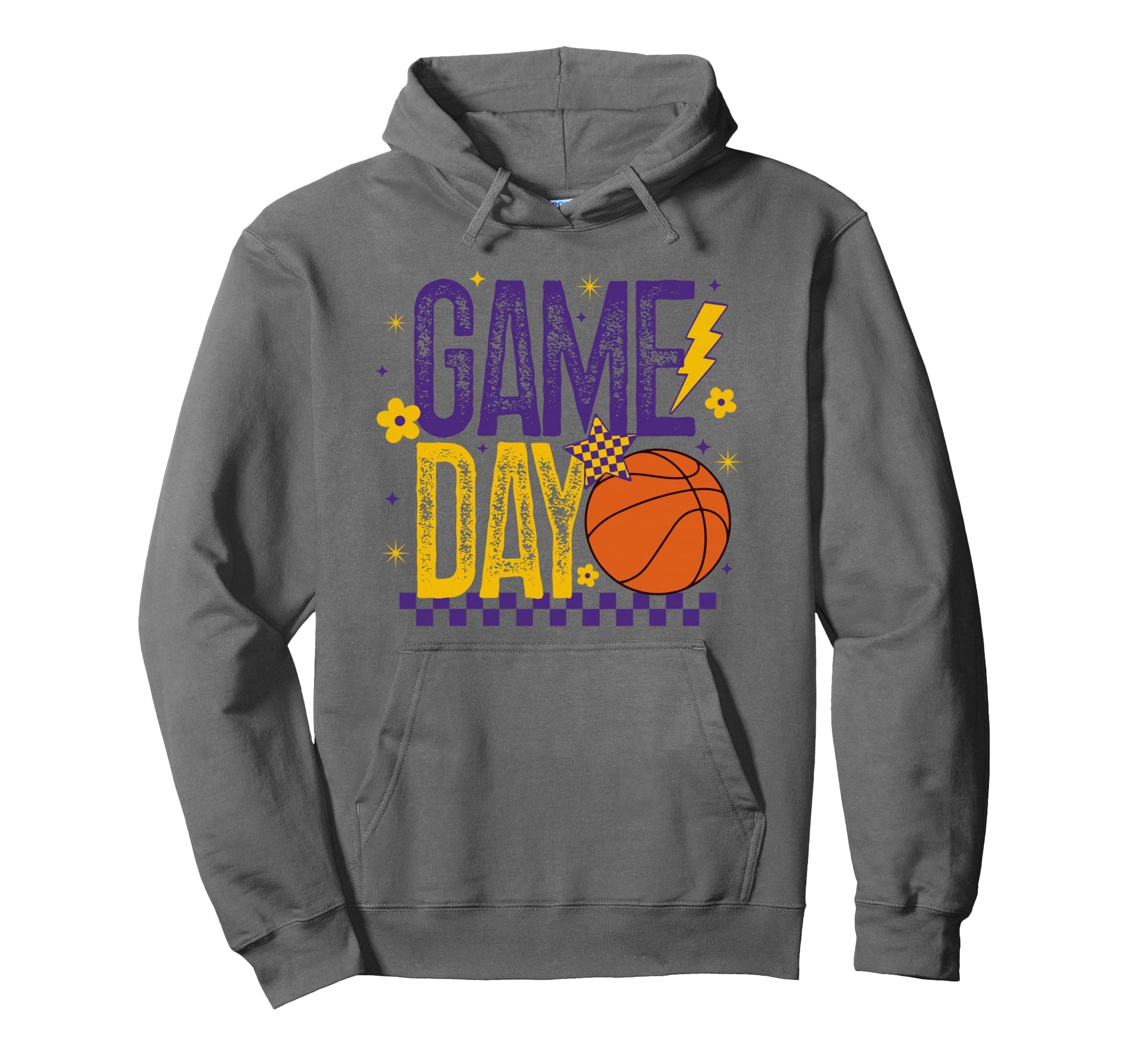 Basketball Mom Game Day Tipoff Season Hoodie - Graphic Print Men Women - T-Shirt, Sweatshirt, Hoodie