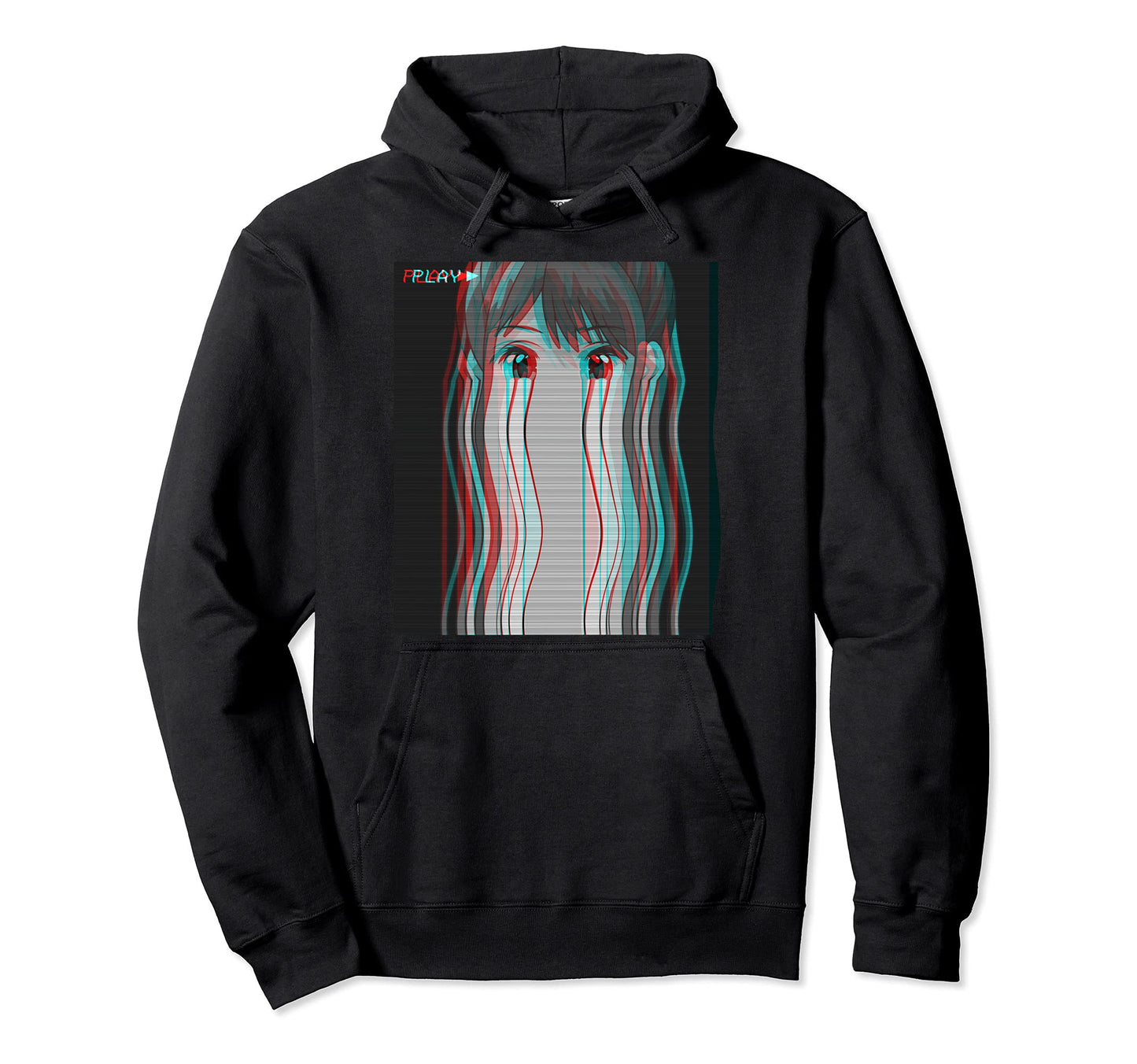 Vaporwave Aesthetic Sad Anime Eboy Egirl Hoodie - Trendy Graphic Men Women - T-Shirt, Sweatshirt, Hoodie
