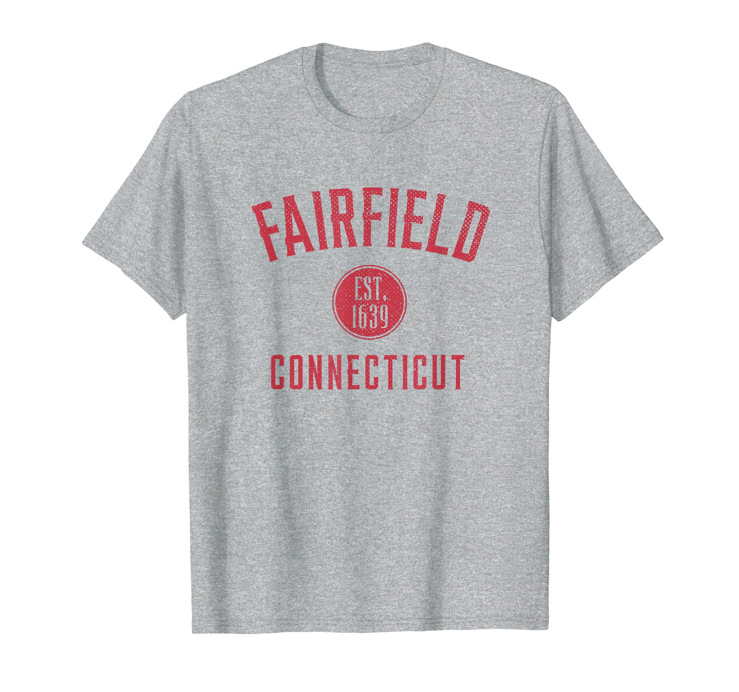 Fairfield Connecticut Varsity T-Shirt - Casual Everyday Wear Men Women - T-Shirt, Sweatshirt, Hoodie