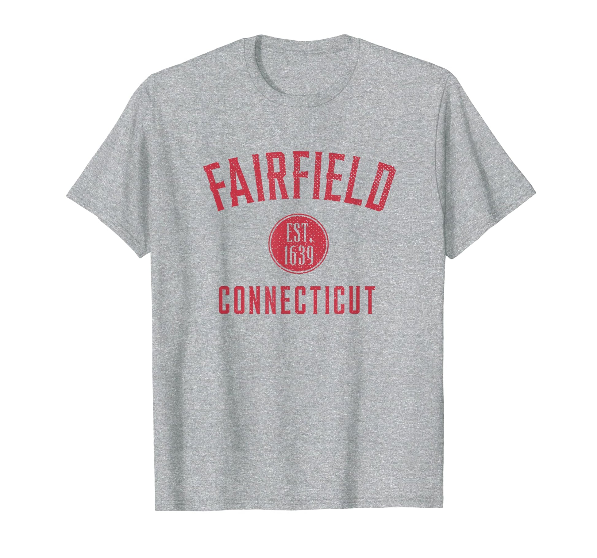 Fairfield Connecticut Varsity T-Shirt - Casual Everyday Wear Men Women - T-Shirt, Sweatshirt, Hoodie