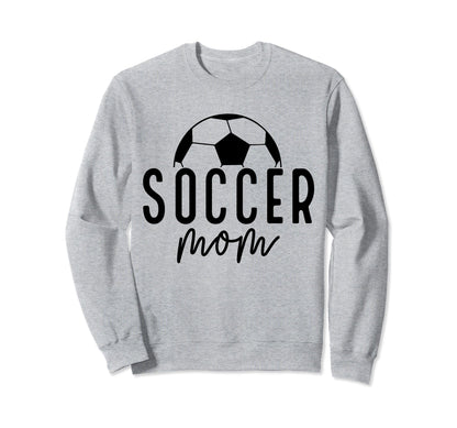 Soccer Mom Life Player Coach Mommy Sweatshirt - Minimalist Print Men Women - T-Shirt, Sweatshirt, Hoodie