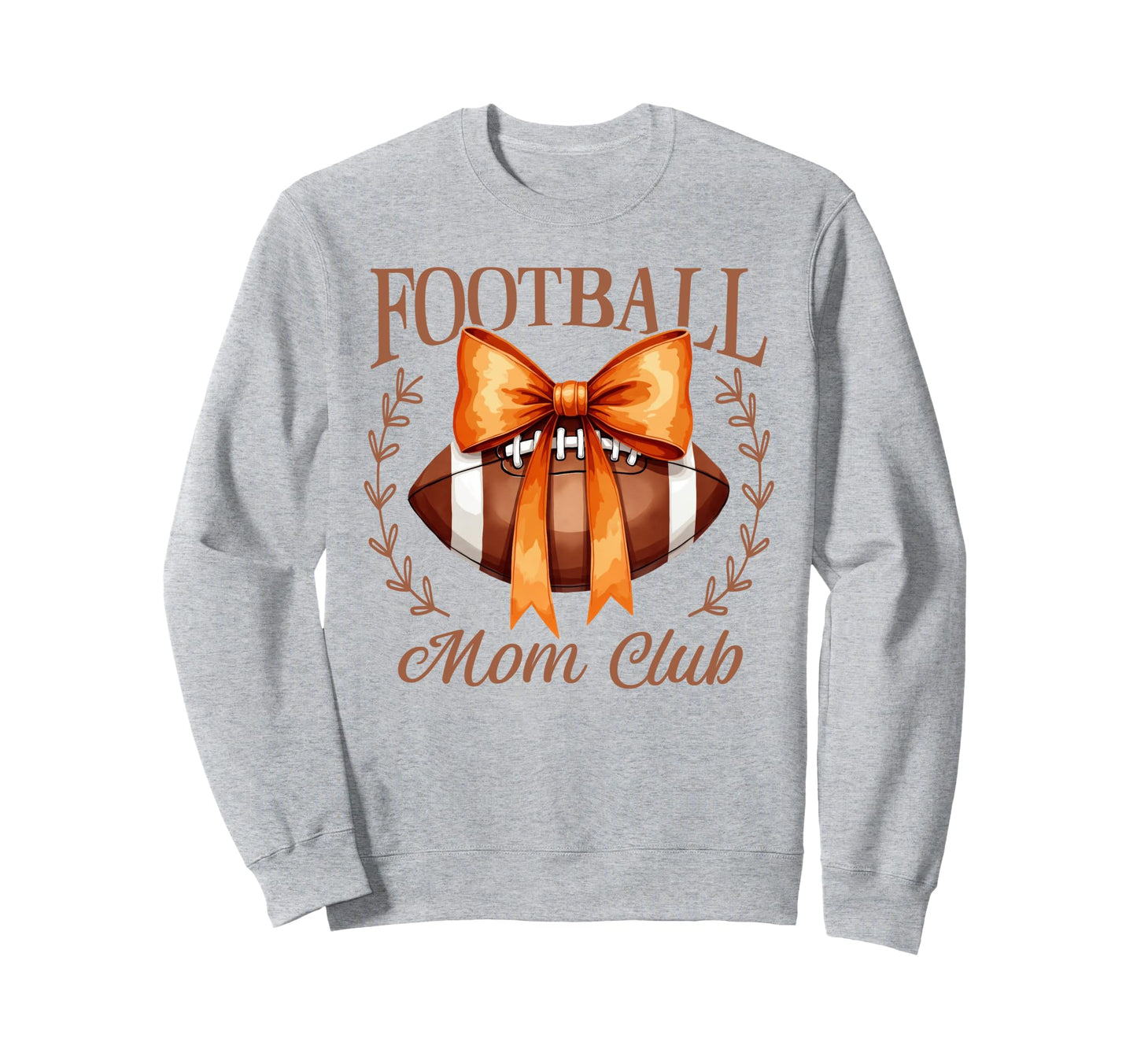 Game Day Orange Croquette Bow Sweatshirt - Aesthetic Graphic Men Women - T-Shirt, Sweatshirt, Hoodie