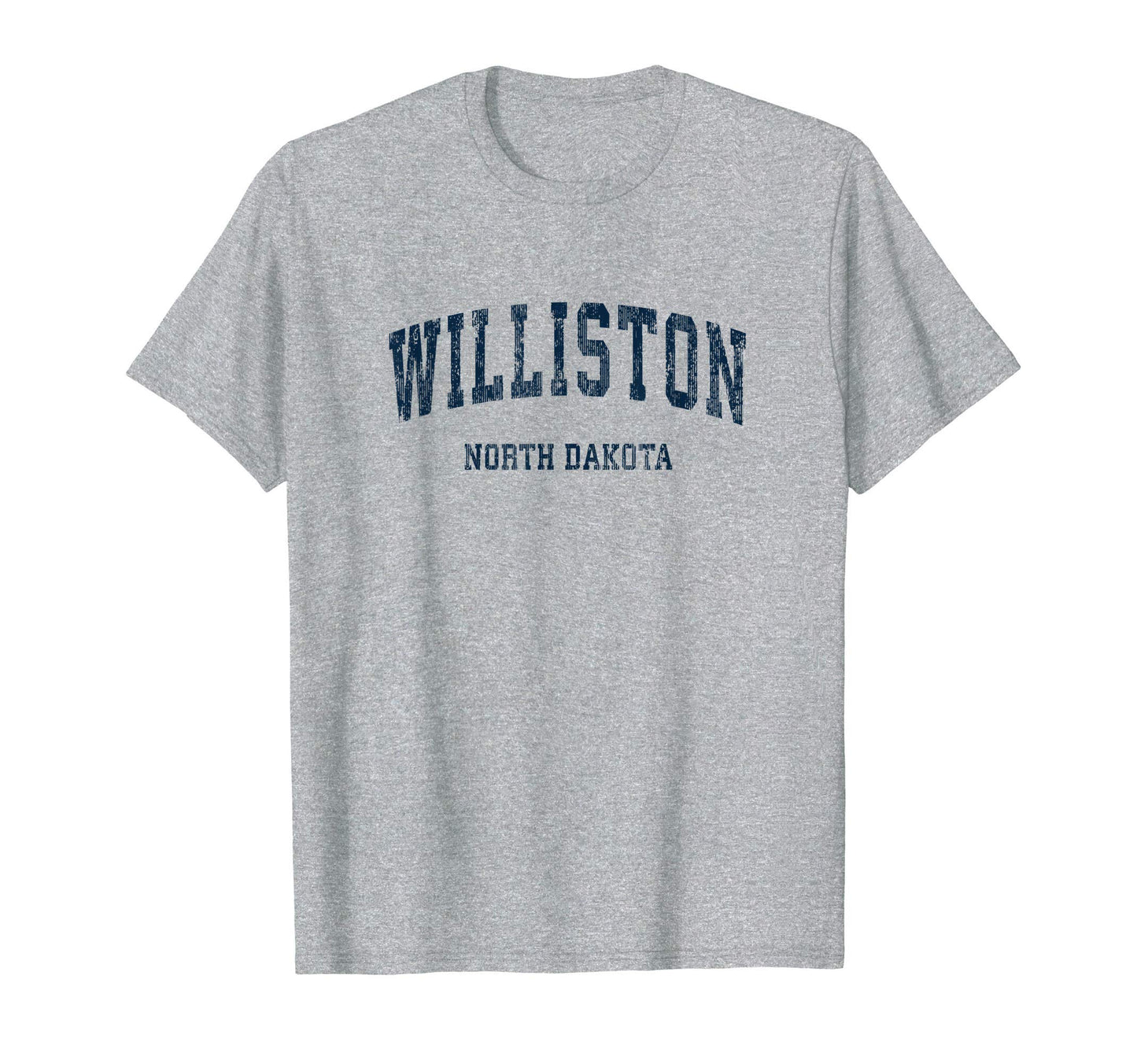 Williston North Dakota Nd Varsity T-Shirt - Fun Novelty Design Men Women - T-Shirt, Sweatshirt, Hoodie