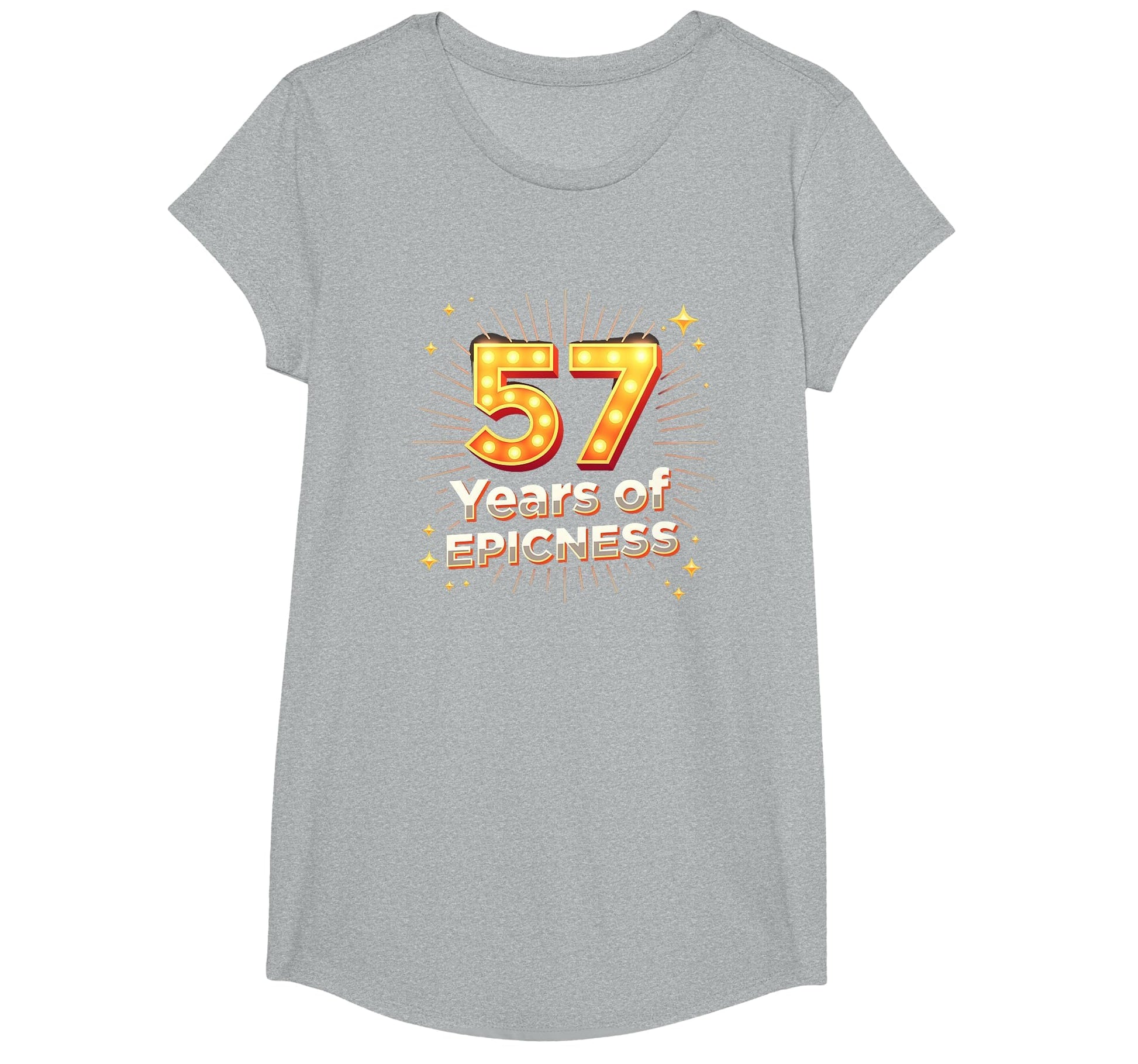 57 Years Epicness Birthday Gift T-Shirt - Graphic Print Men Women - T-Shirt, Sweatshirt, Hoodie