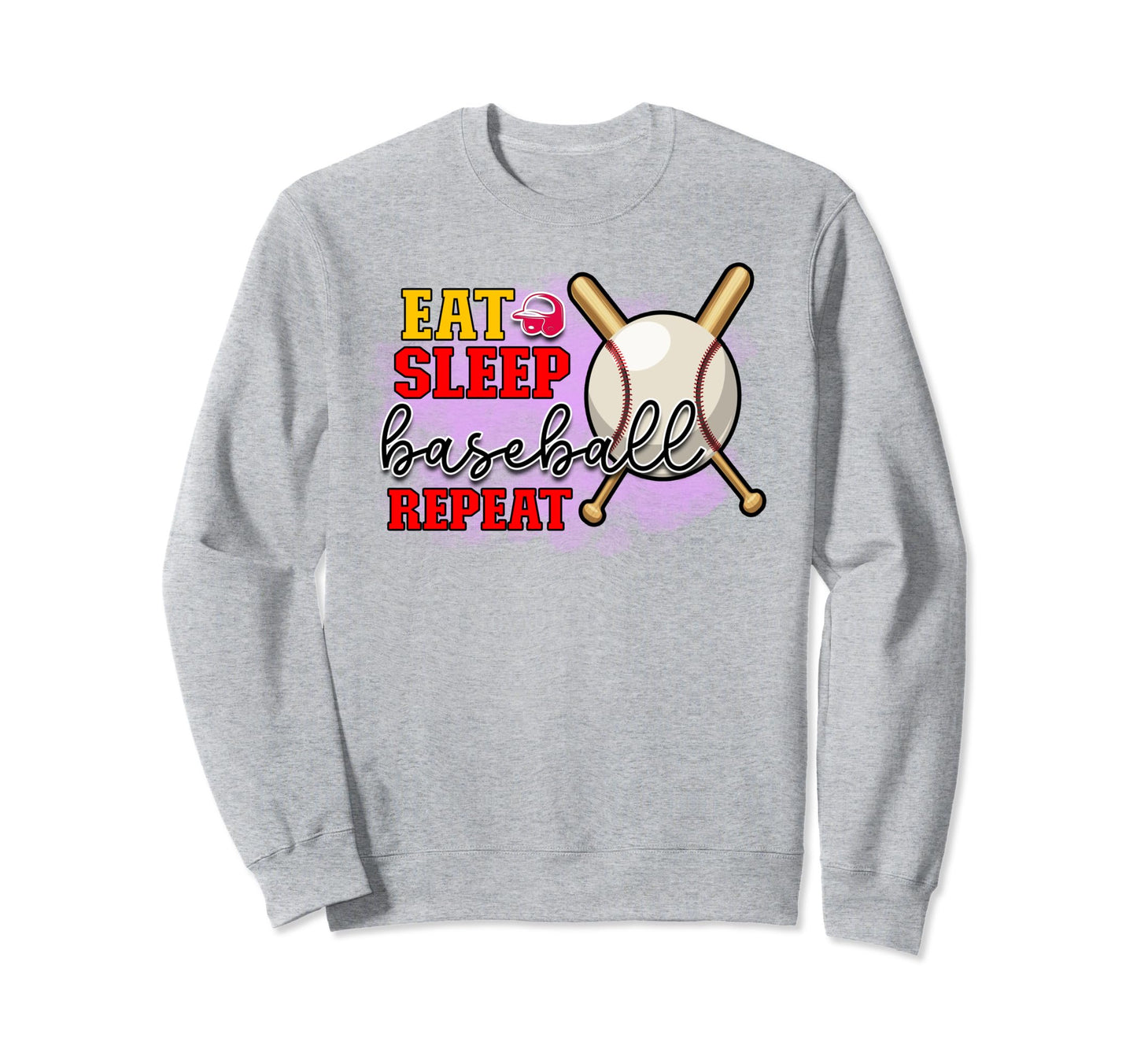 Baseball Mom Is Sports Fan Is Sweatshirt - Graphic Print for Adults - T-Shirt, Sweatshirt, Hoodie