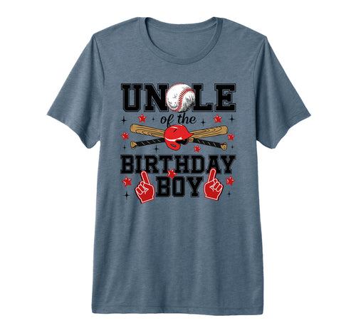 Uncle Birthday Baseball Sport Family T-Shirt - Minimalist Print for Adults - T-Shirt, Sweatshirt, Hoodie