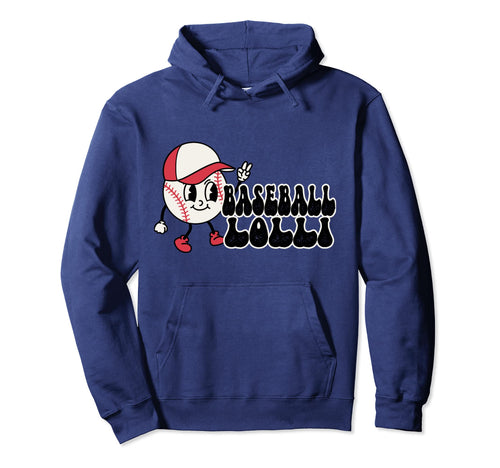 Baseball Lolli Trendy Cartoon Ball Hoodie - Streetwear Style for Adults - T-Shirt, Sweatshirt, Hoodie
