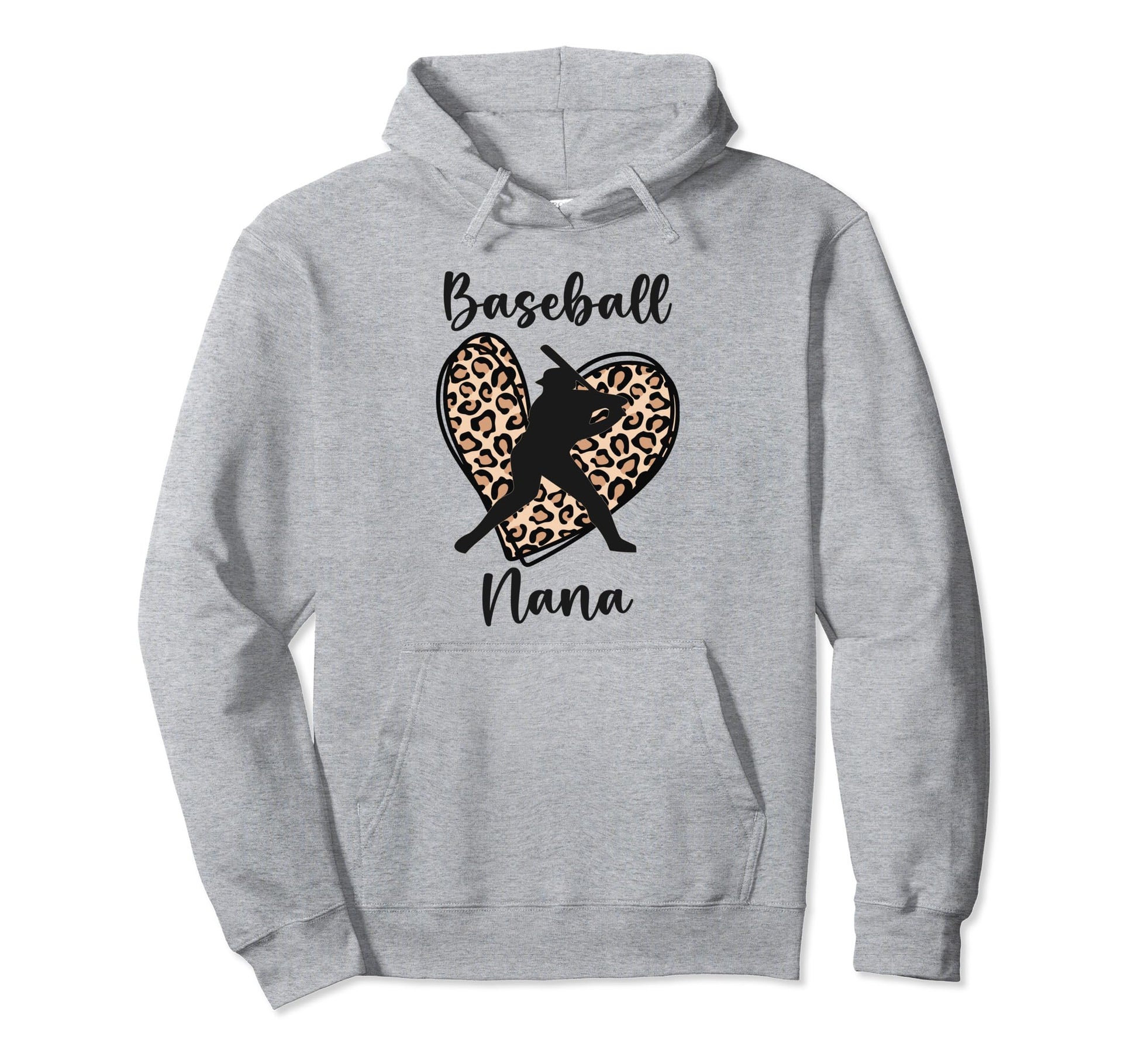 Baseball Nana Grandma Baseball Sport Hoodie - Fun Novelty Design Men Women - T-Shirt, Sweatshirt, Hoodie