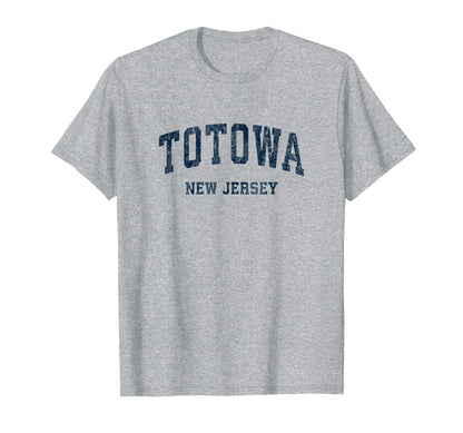 Totowa New Jersey Nj Varsity Sports T-Shirt - Aesthetic Graphic for Adults - T-Shirt, Sweatshirt, Hoodie