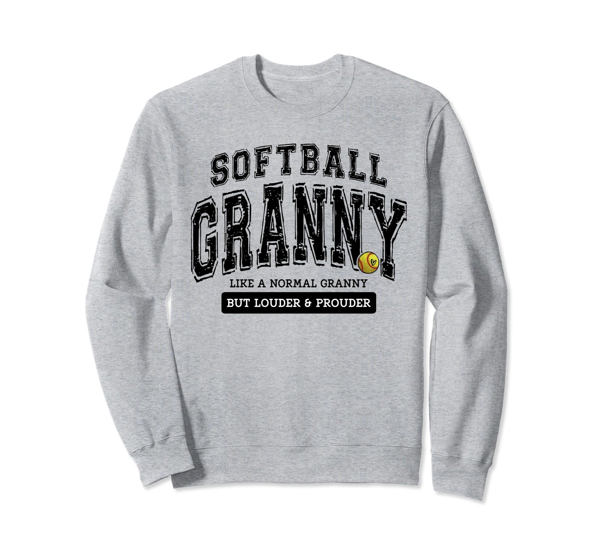 Softball Granny Softball Mothers Sweatshirt - Minimalist Print Men Women - T-Shirt, Sweatshirt, Hoodie