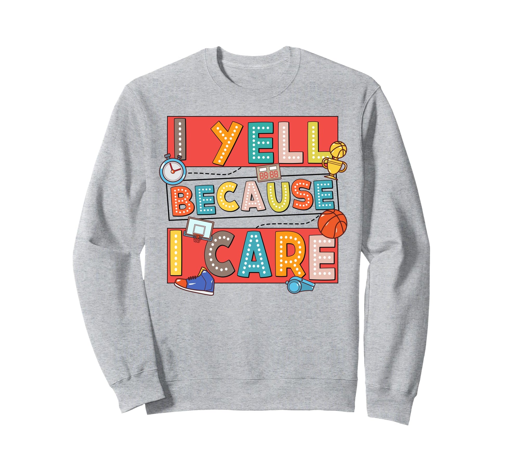 Basketball Mom Dad Biggest Fan I Sweatshirt - Custom Art Print for Adults - T-Shirt, Sweatshirt, Hoodie