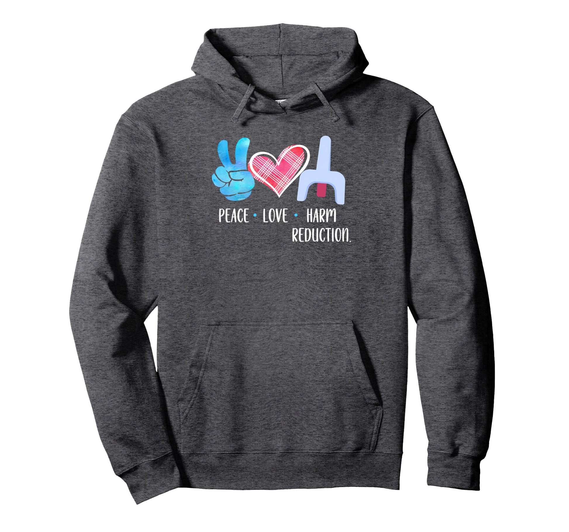Addiction Counselor Recovery Peace Hoodie - Streetwear Style Men Women - T-Shirt, Sweatshirt, Hoodie