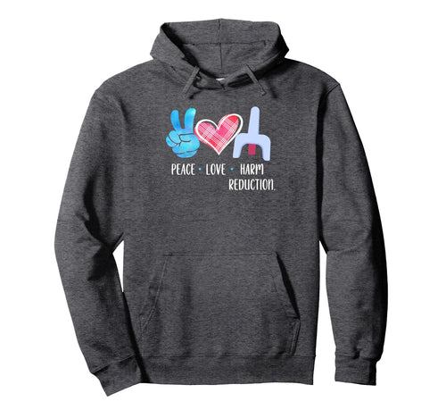 Addiction Counselor Recovery Peace Hoodie - Streetwear Style Men Women - T-Shirt, Sweatshirt, Hoodie