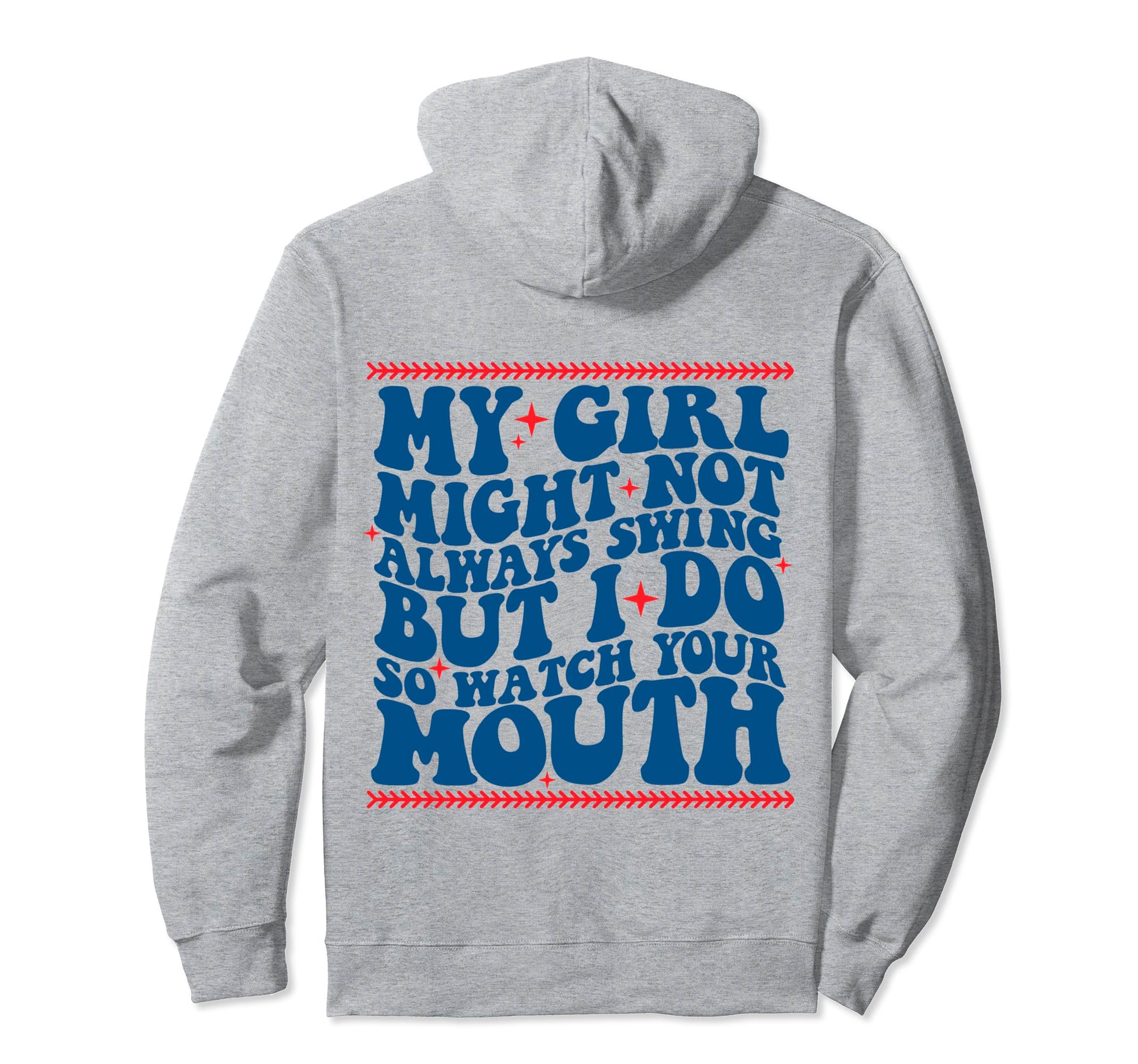 My Might Not Always Swing But I Do So Hoodie - Streetwear Style for Adults - T-Shirt, Sweatshirt, Hoodie