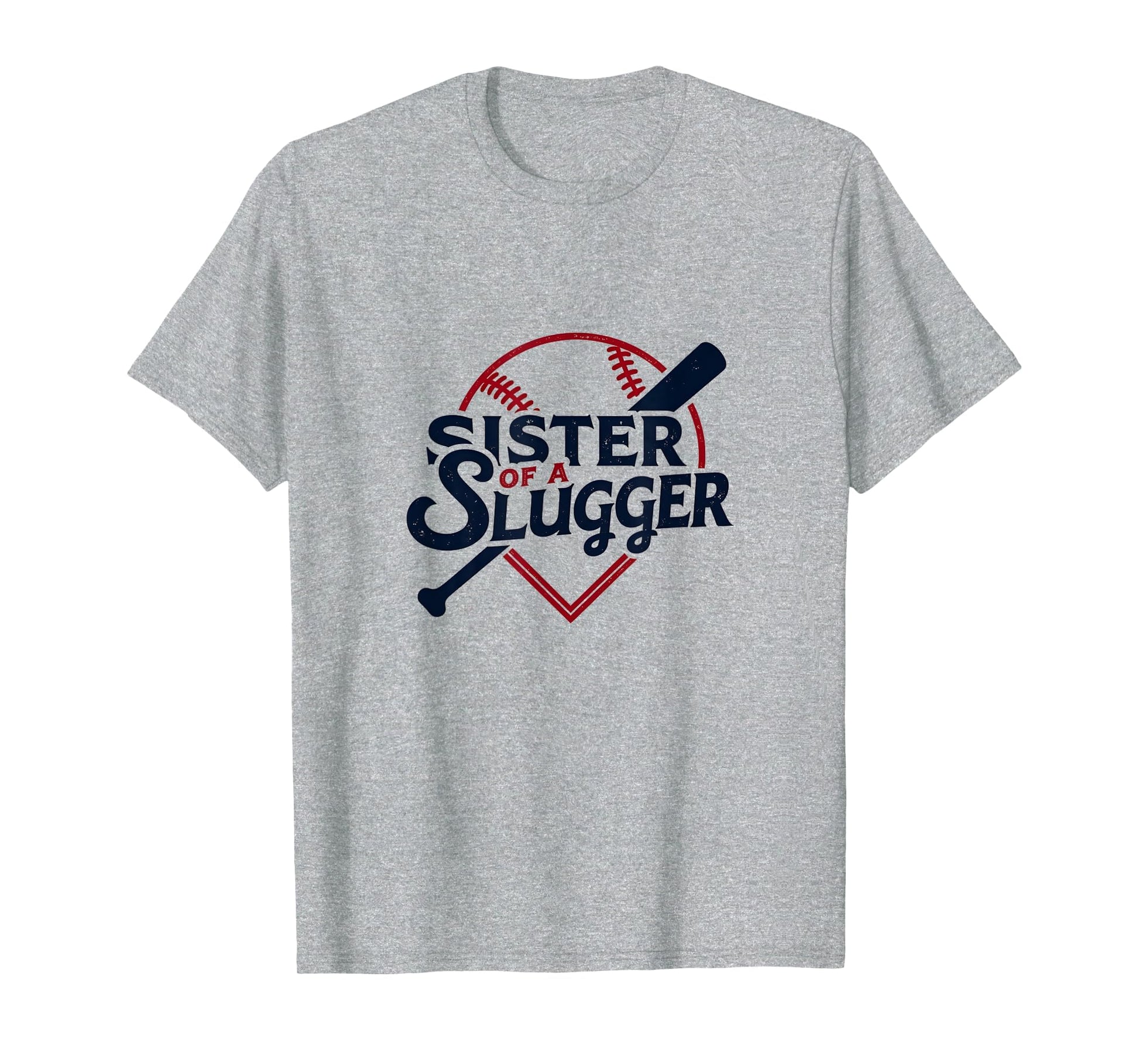 Baseball Sister Sister Slugger Sports T-Shirt - Unique Graphic for Adults - T-Shirt, Sweatshirt, Hoodie
