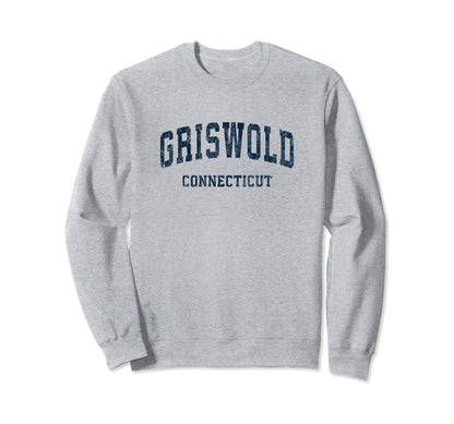 Griswold Connecticut Ct Varsity Sweatshirt - Casual Everyday Wear Unisex - T-Shirt, Sweatshirt, Hoodie
