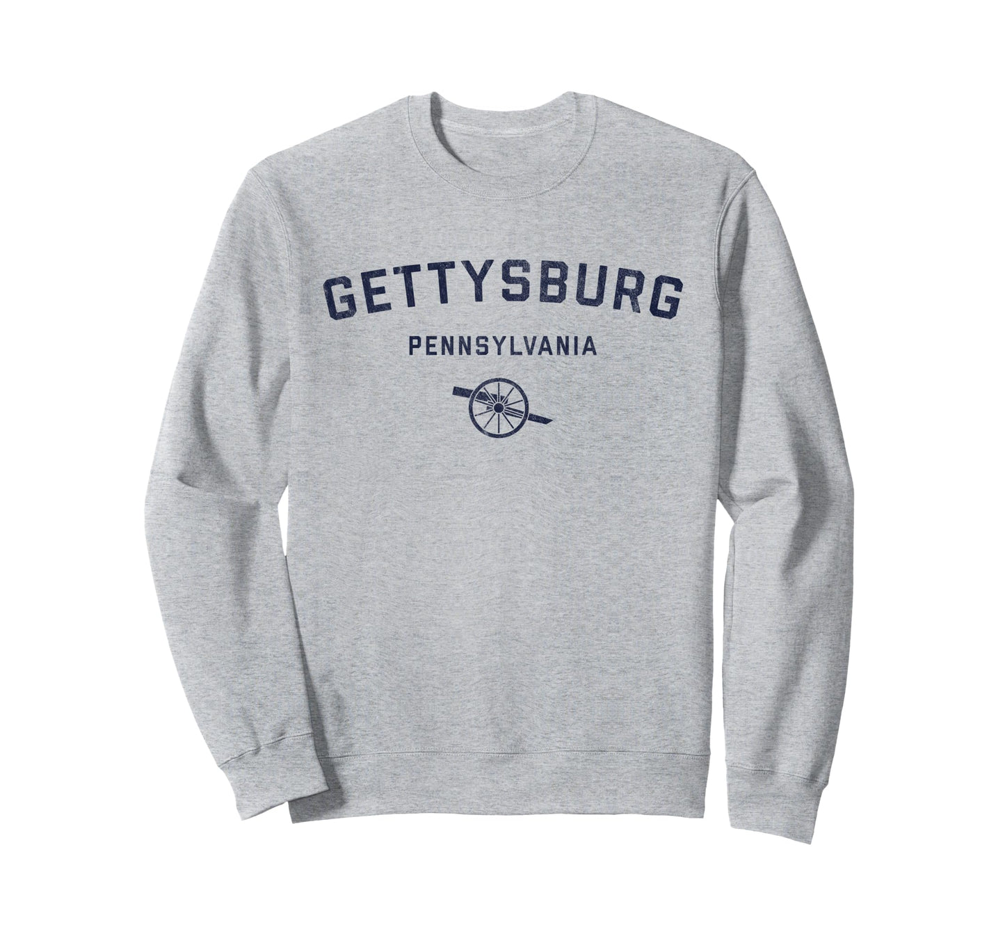Varsity Gettysburg Pennsylvania Sweatshirt - Fun Novelty Design Men Women - T-Shirt, Sweatshirt, Hoodie
