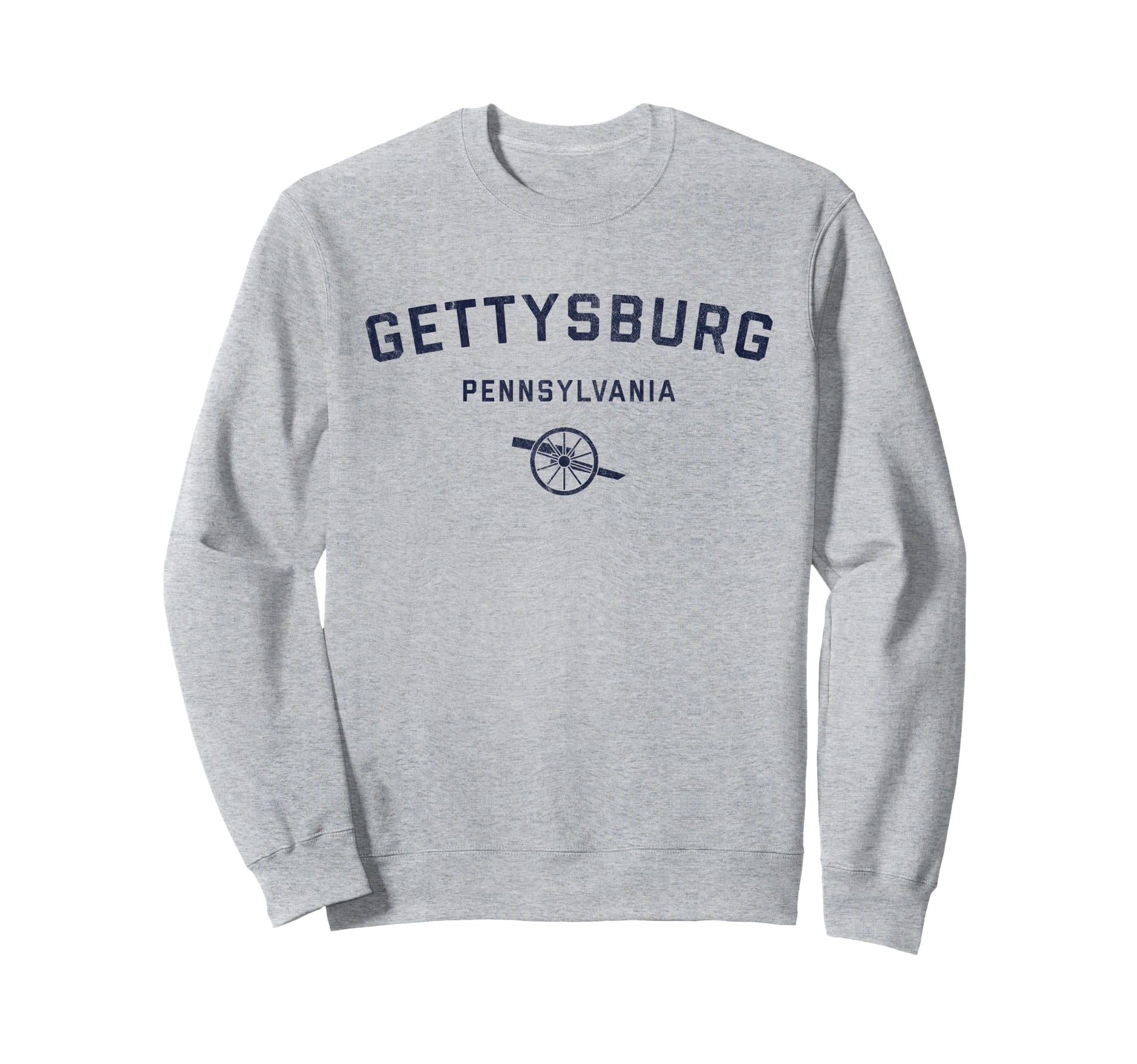 Varsity Gettysburg Pennsylvania Sweatshirt - Fun Novelty Design Men Women - T-Shirt, Sweatshirt, Hoodie