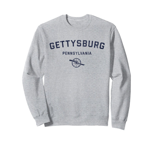 Varsity Gettysburg Pennsylvania Sweatshirt - Fun Novelty Design Men Women - T-Shirt, Sweatshirt, Hoodie
