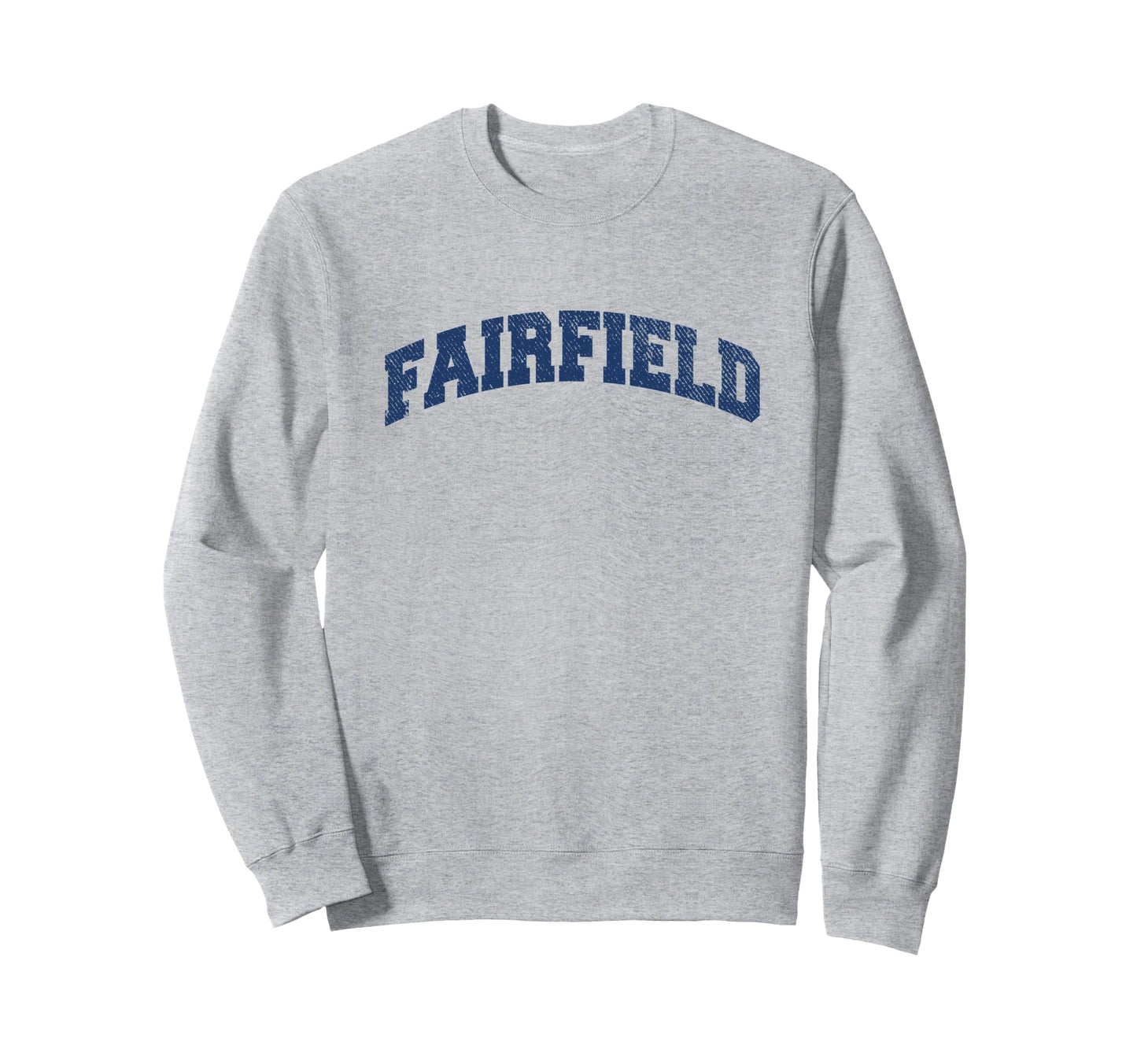 Fairfield Varsity Grey Sweatshirt - Graphic Print Unisex - T-Shirt, Sweatshirt, Hoodie