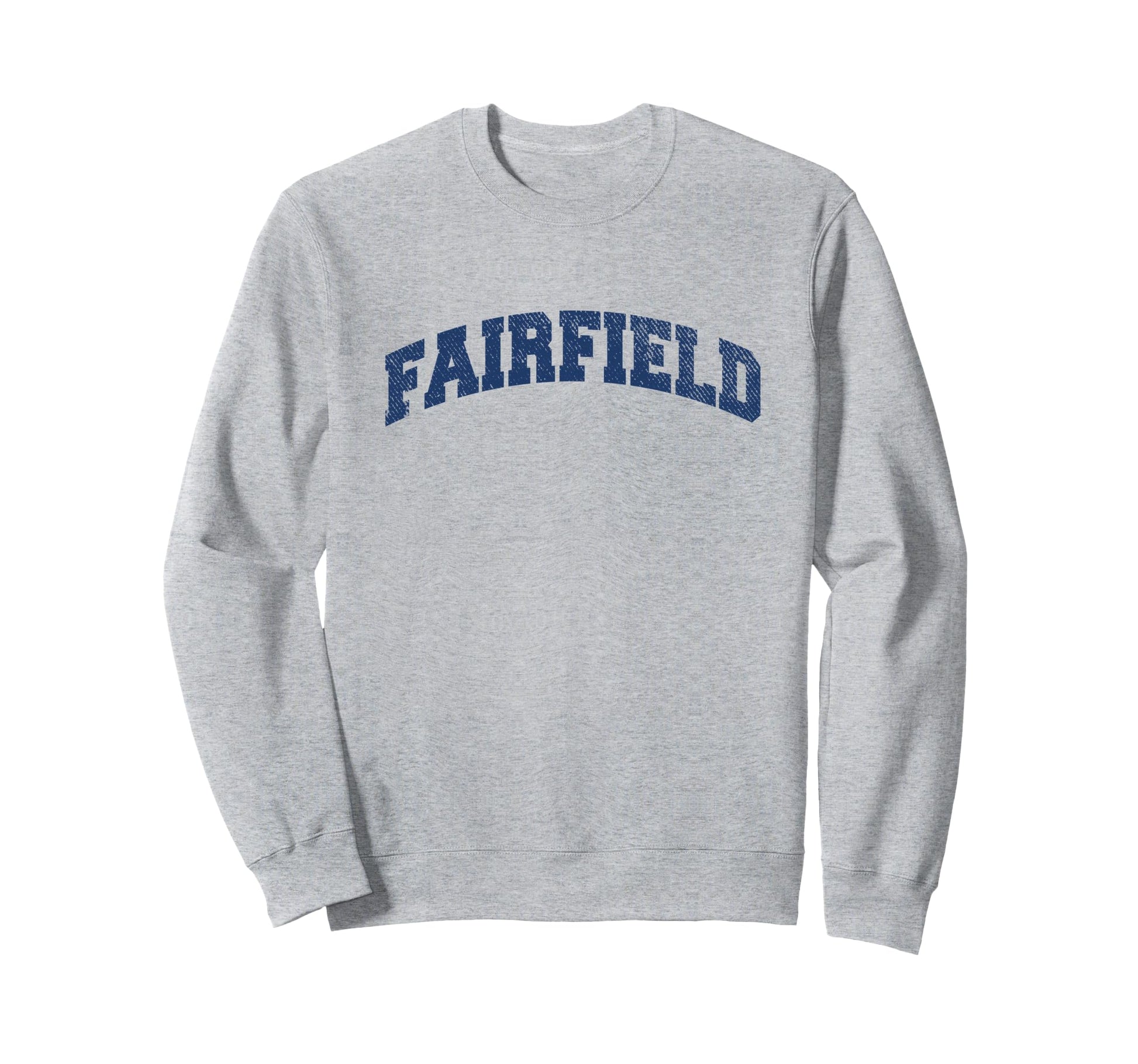 Fairfield Varsity Grey Sweatshirt - Graphic Print Unisex - T-Shirt, Sweatshirt, Hoodie
