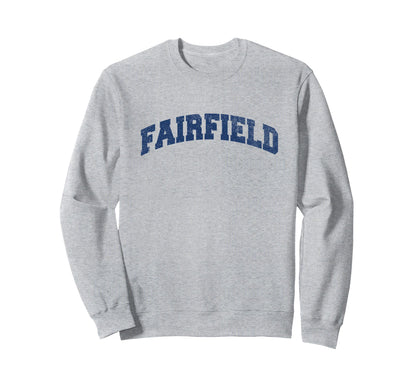 Fairfield Varsity Grey Sweatshirt - Graphic Print Unisex - T-Shirt, Sweatshirt, Hoodie