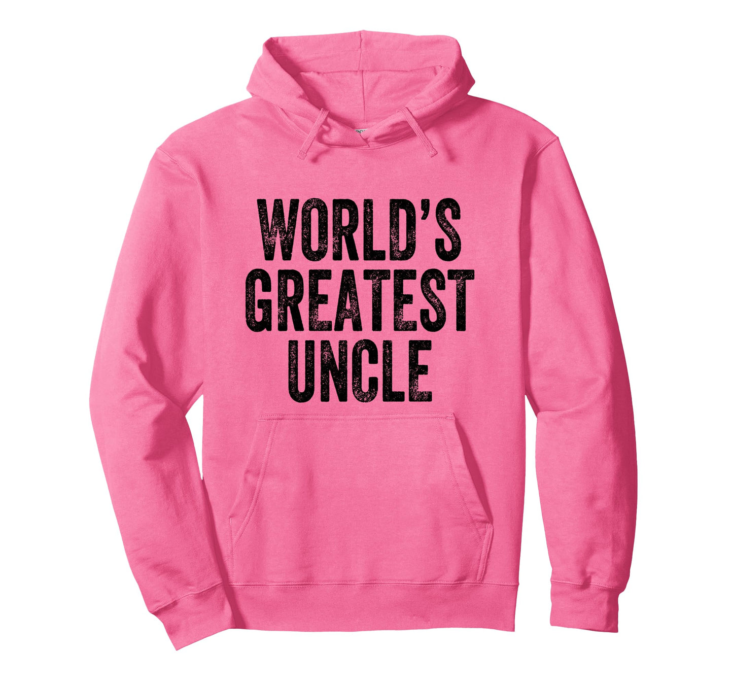Worlds Greatest Uncle Hoodie - Casual Everyday Wear for Adults - T-Shirt, Sweatshirt, Hoodie