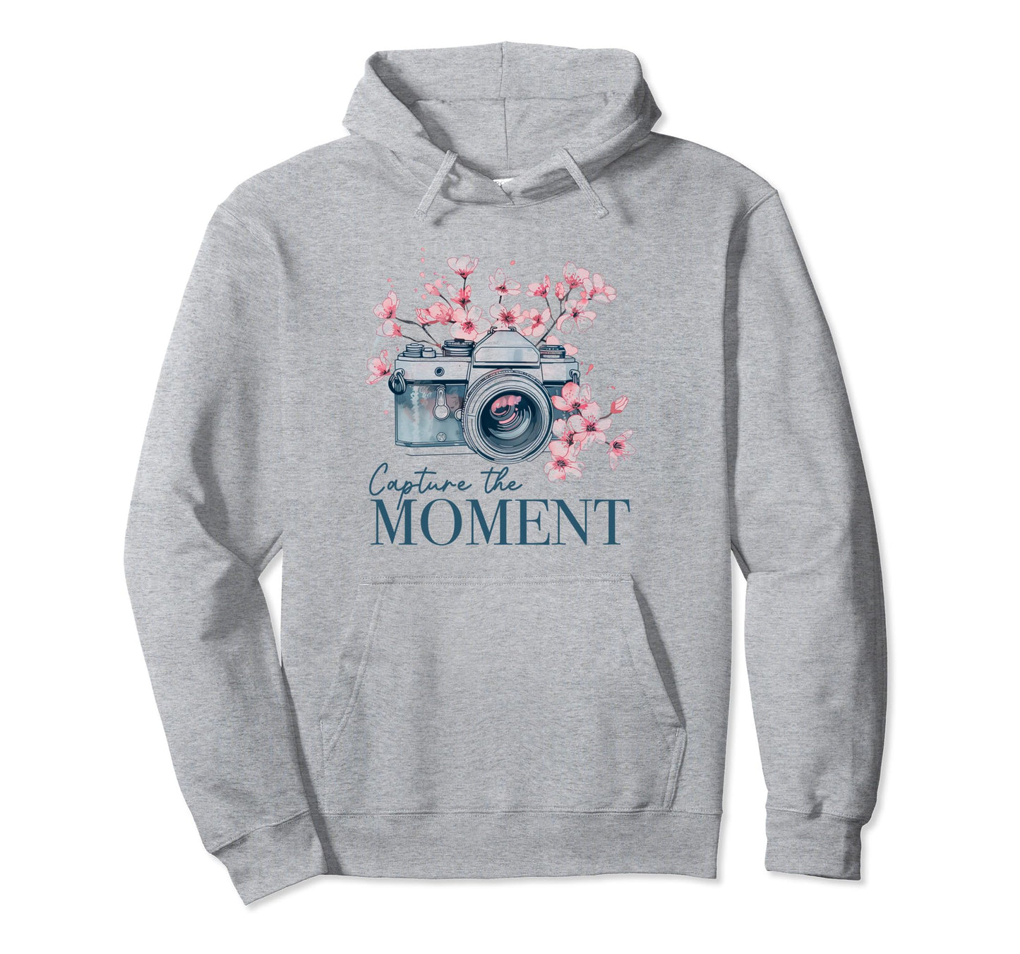 Photographer Capture Moment Camera Hoodie - Minimalist Print Men Women - T-Shirt, Sweatshirt, Hoodie