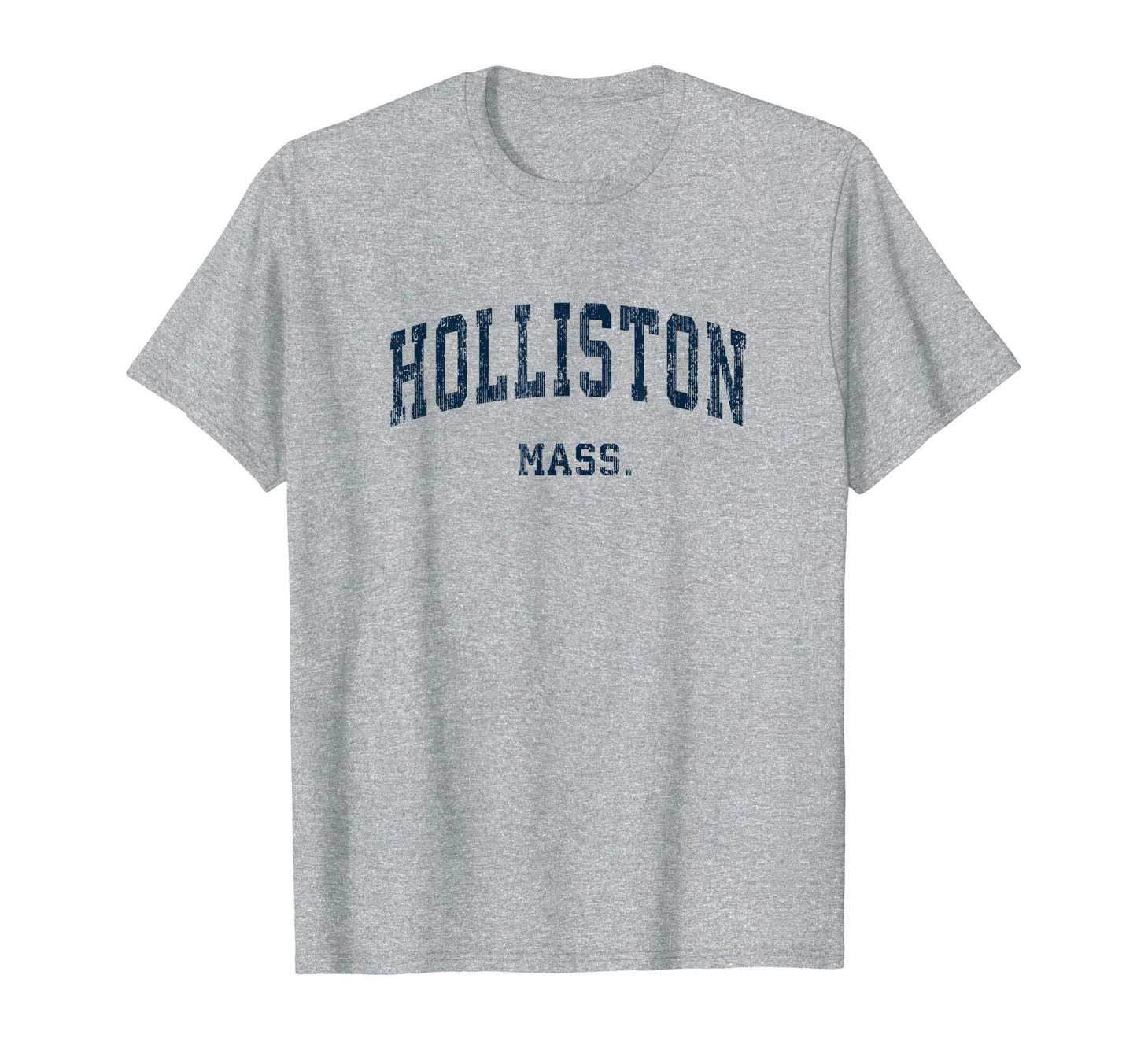 Holliston Massachusetts Ma Varsity T-Shirt - Custom Art Print Men Women - T-Shirt, Sweatshirt, Hoodie