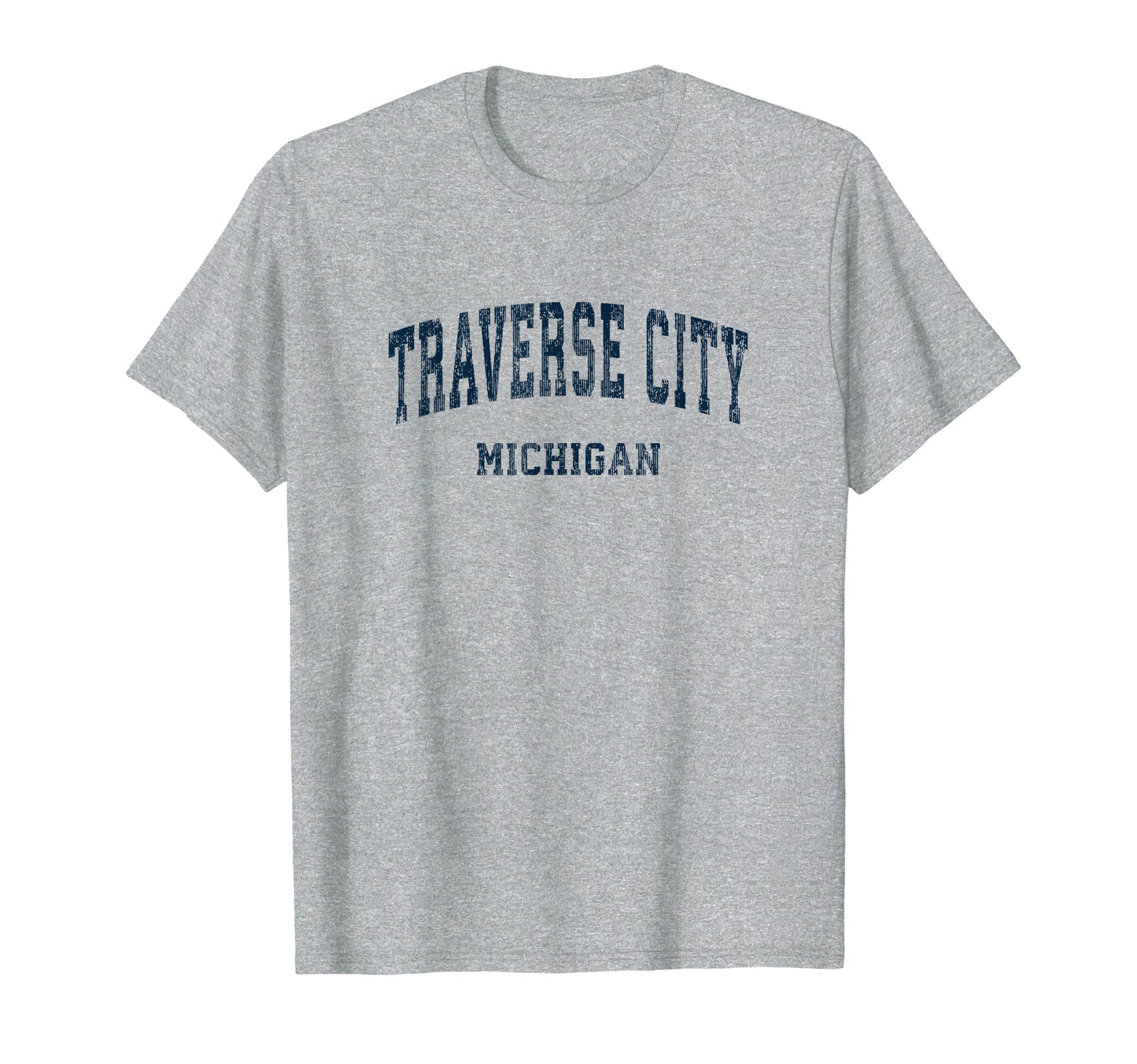 Traverse City Michigan Mi Varsity T-Shirt - Streetwear Style for Adults - T-Shirt, Sweatshirt, Hoodie